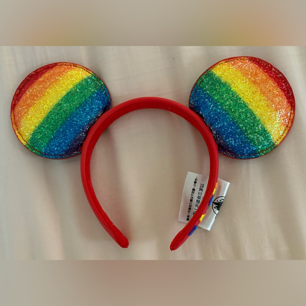Disney Pride Ears Embroidered Headband